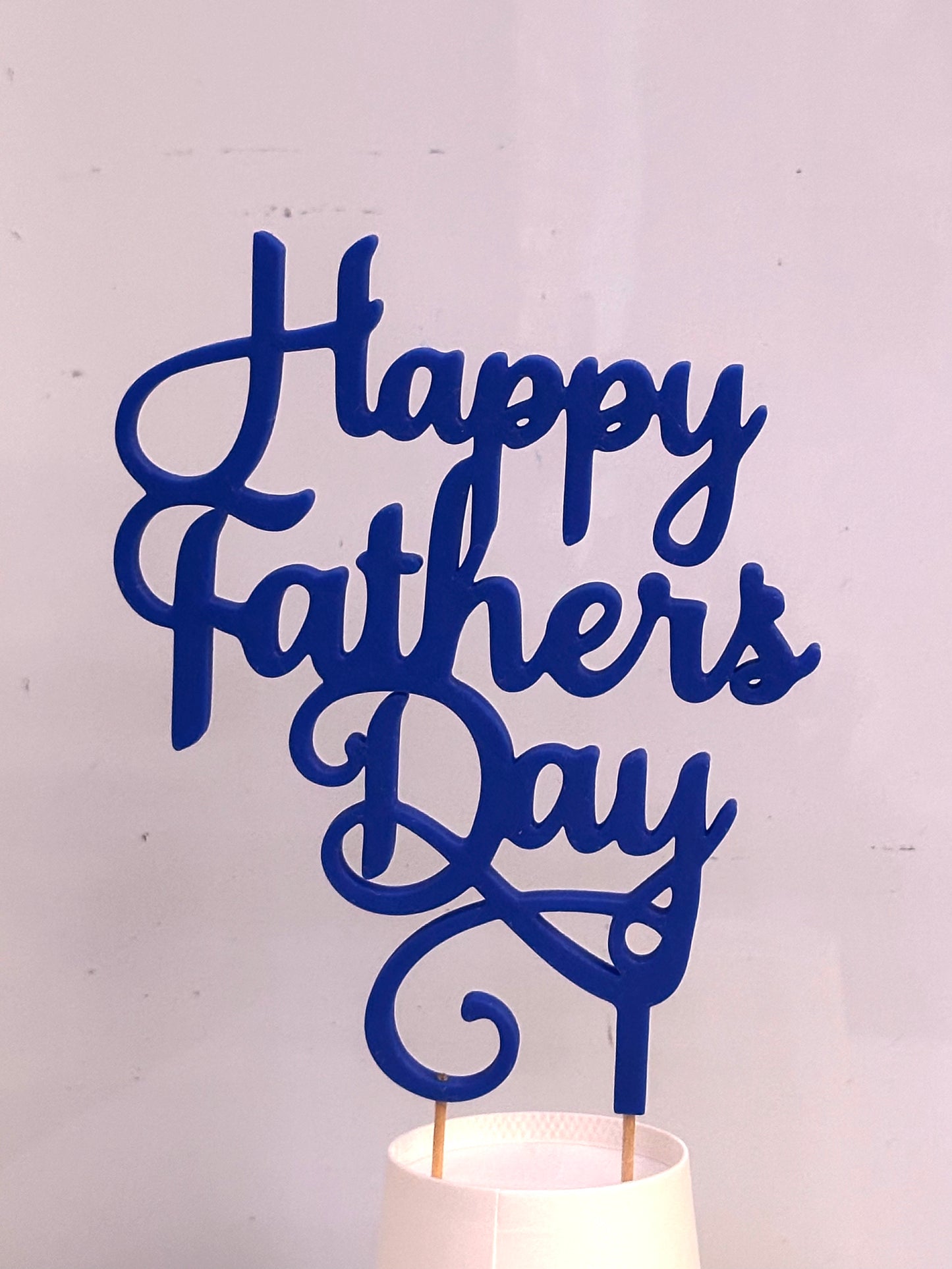 Fathers Day Cake Topper