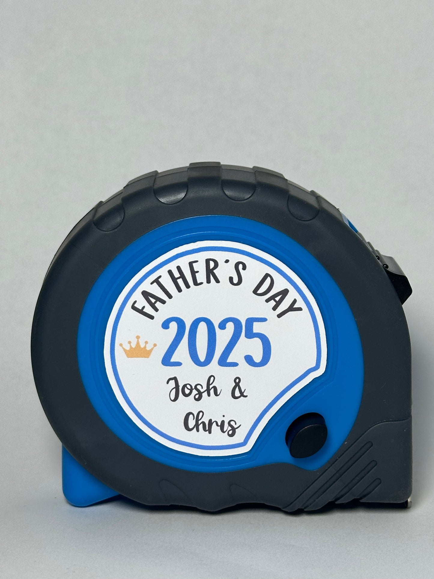 Fathers Day Tape Measure - Personalised 8m