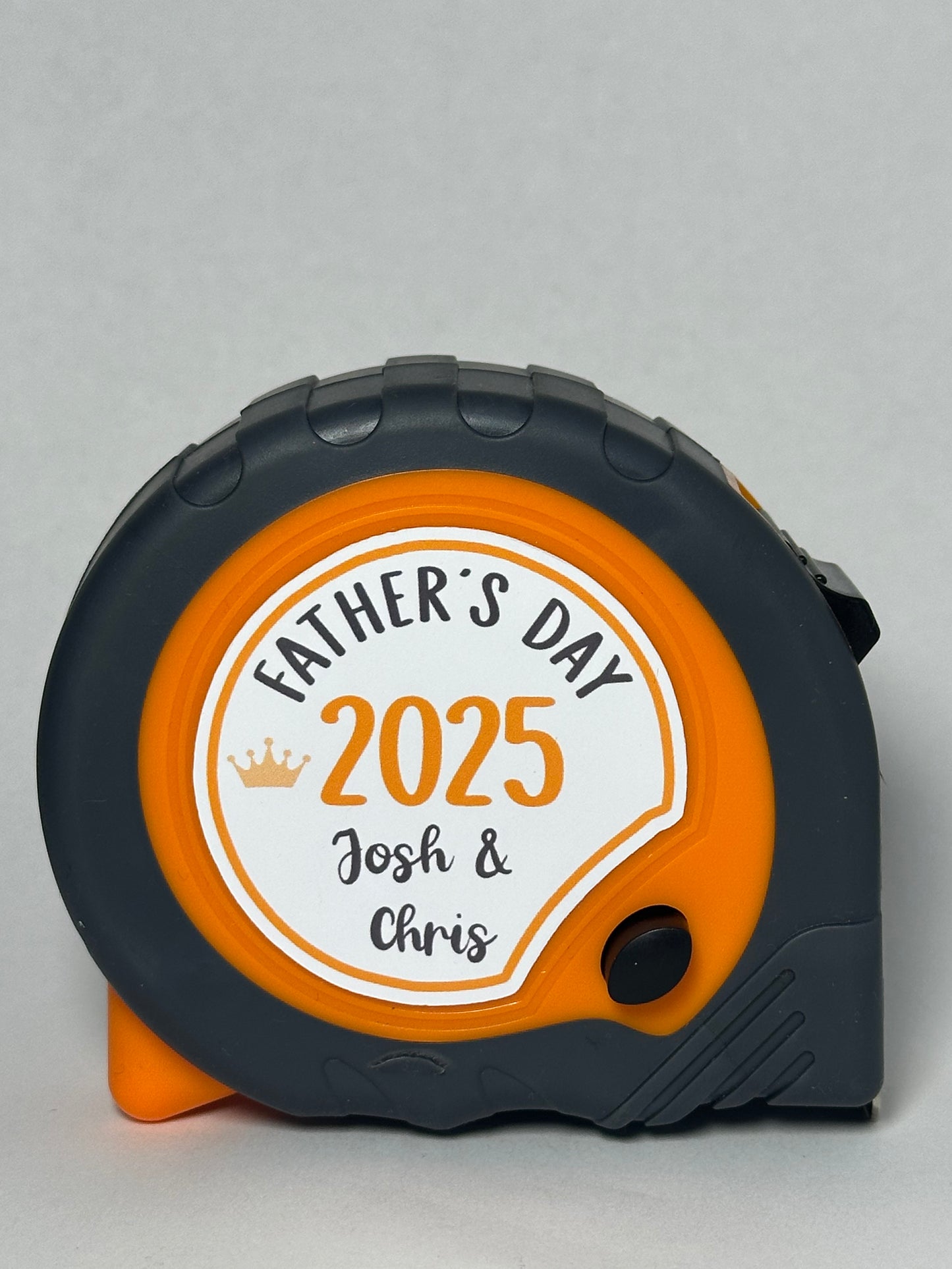 Fathers Day Tape Measure - Personalised 8m