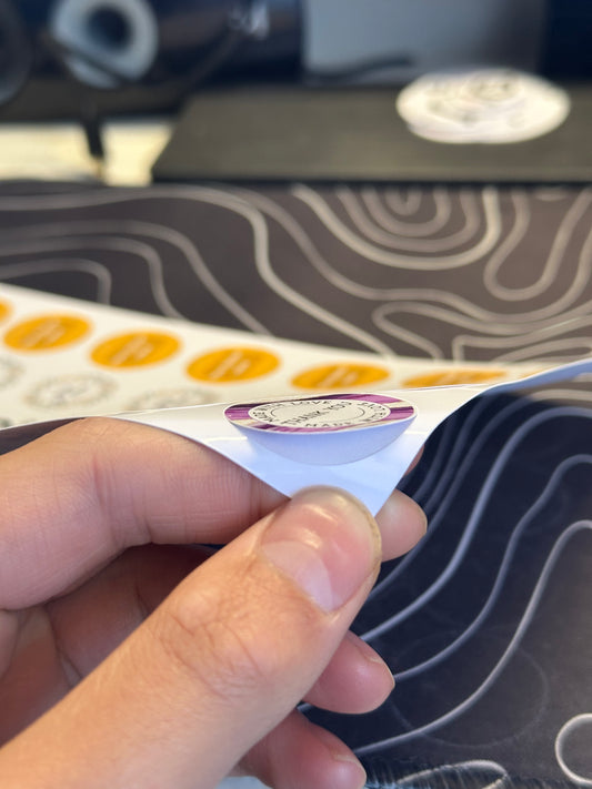 35PCS 3cm Custom Round Stickers
