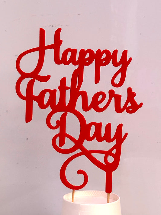 Fathers Day Cake Topper