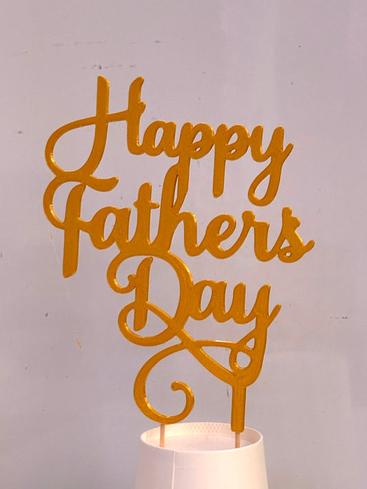 Fathers Day Cake Topper